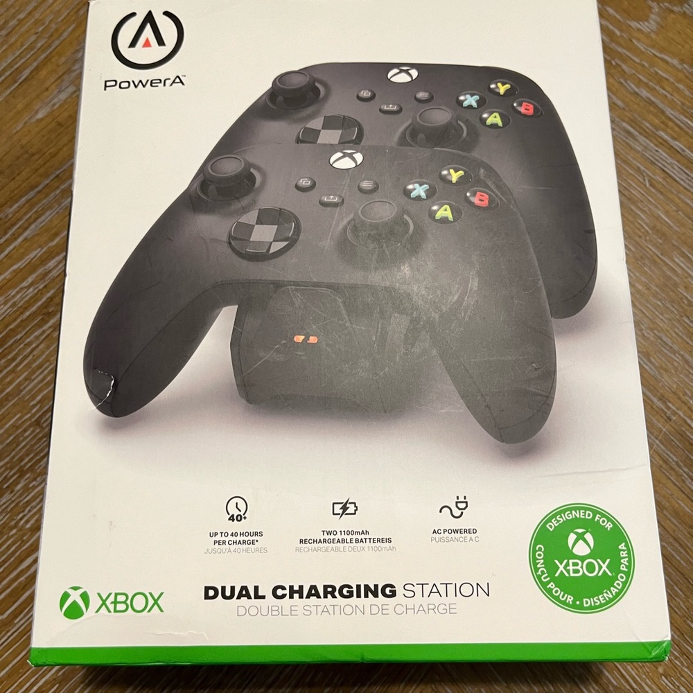 Xbox Dual Charging Station - Black by Power A
